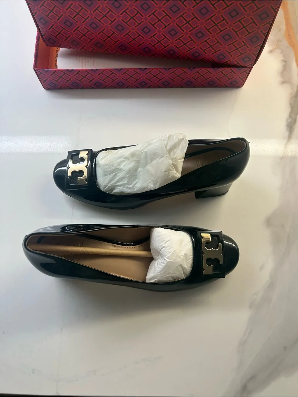 Tory Burch Black Gigi 50mm Pumps